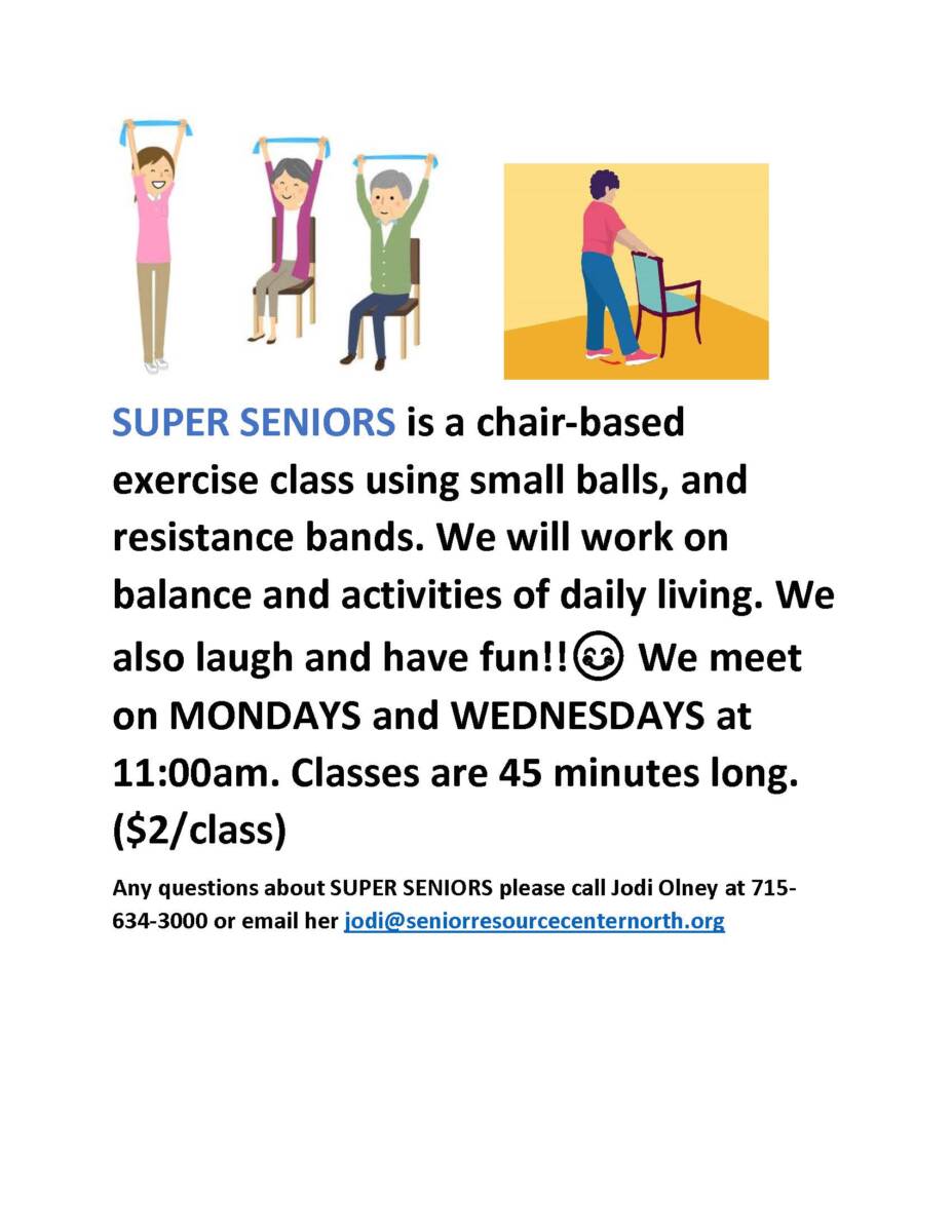 SUPER SENIORS Sawyer County Senior Resource Center Serving The super-seniors-sawyer-county-senior-resource-center-serving-the